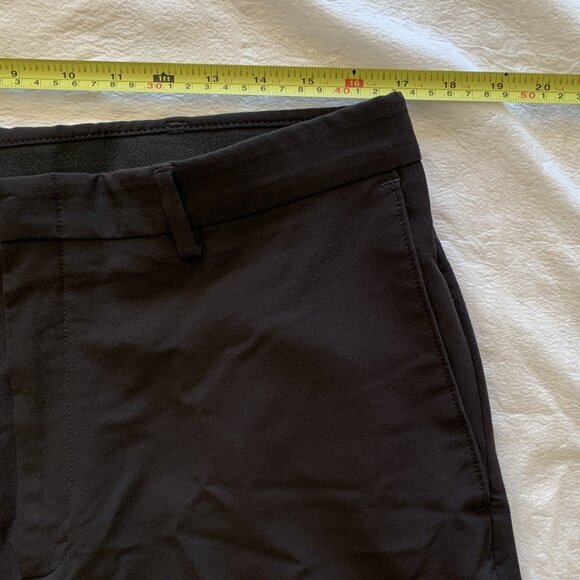 Men's Black Dress Pants - 36 x 32 - 74% Polyester / 21% Rayon / 5% Spandex - Picture 9 of 11